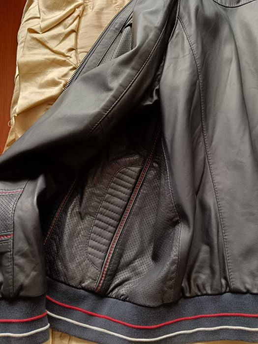 Куртка кожаная мужская