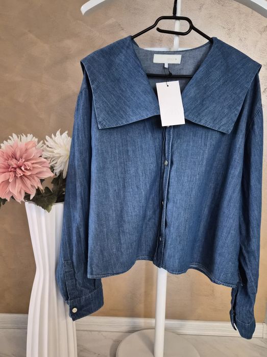 Дънкова риза "ZARA "