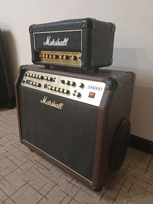 Продам усилитель Marshall DSL 1 и комбик Marshall AS100D