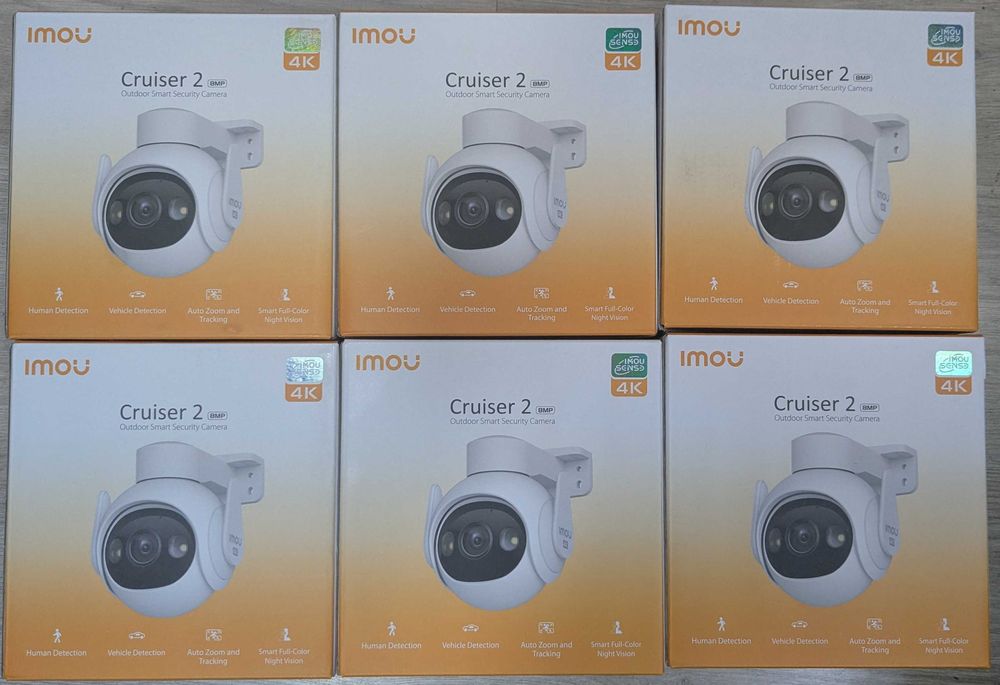 WiFi IP камера IMOU Cruiser2  8MP / 4К 360 градуса говорител +Гаранция