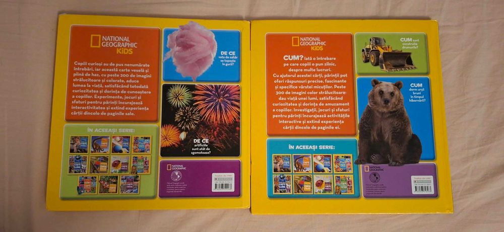 Set 2 carti copii – National Geographic – cartonate