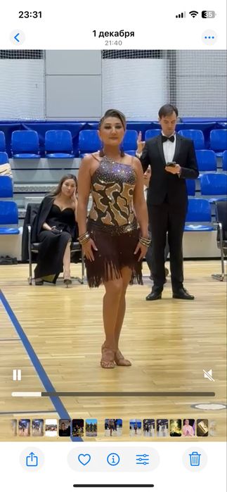 Платье для латины