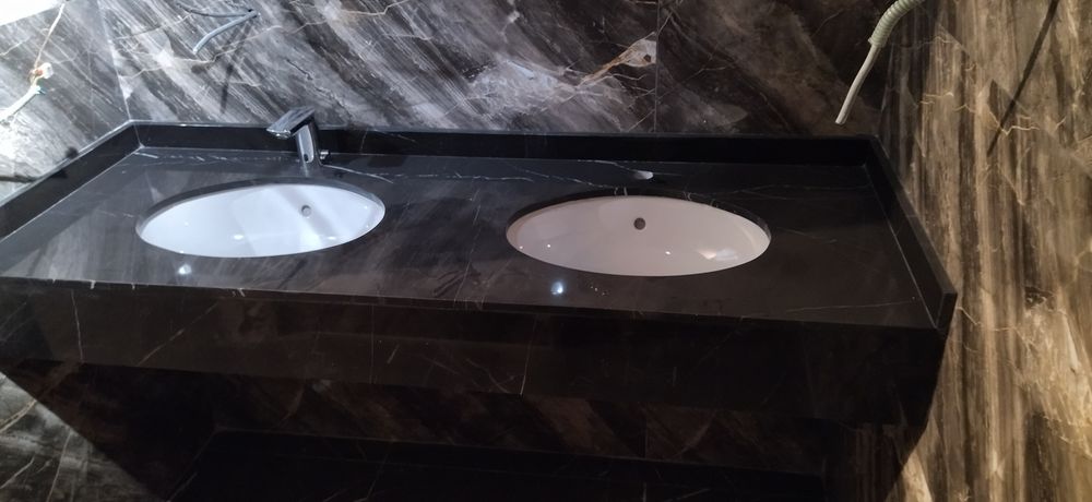 Столешница раковина из натуральной камня мрамор и буду