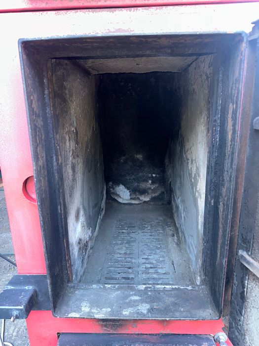 Centrala pe baloți de paie / lemne Rozmaring 25 kW + Puffer 800L