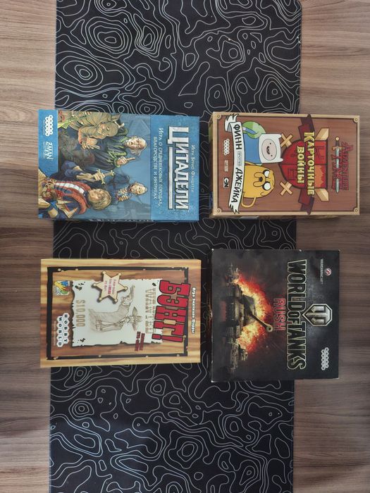 Настольные игры world of tanks, adventure time, цитадель, бэнг