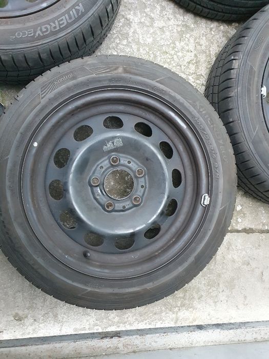 4бр стоманени джанти за БМВ серия 1 /  6.5ж Х16/ ет 42/ 5Х 120/