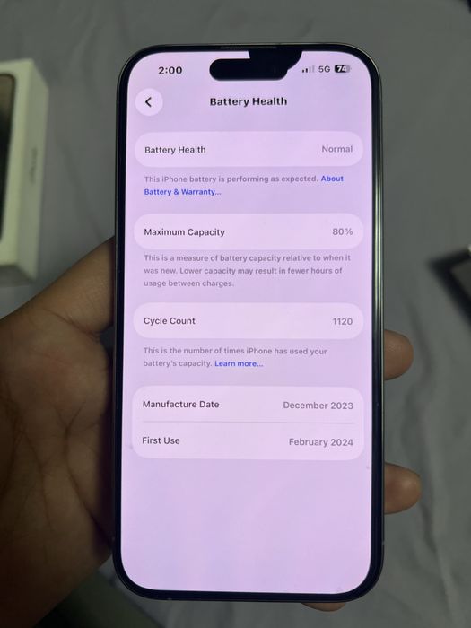 Iphone 15 pro 128 gb