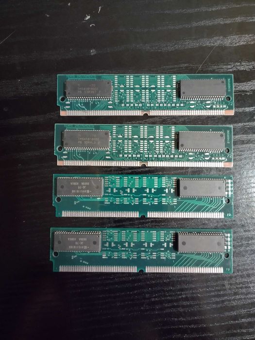 16 mb(4x4mb) simm edo 72 pini, testat