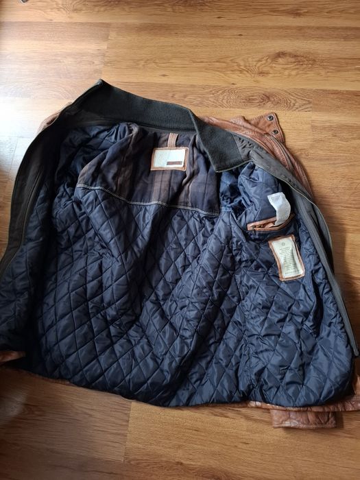 Milestone мъжко кожено яке L размер.