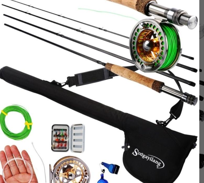 Удилище для нахлыстовой рыбалки.