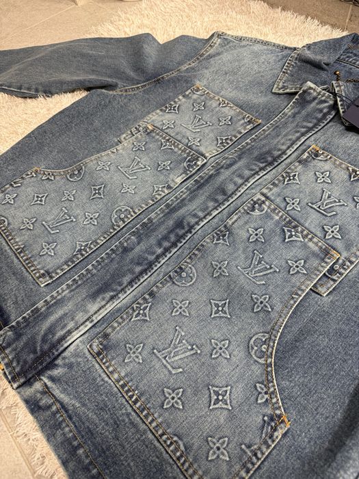 Geaca de blug Louis Vuitton colectie noua Premium
