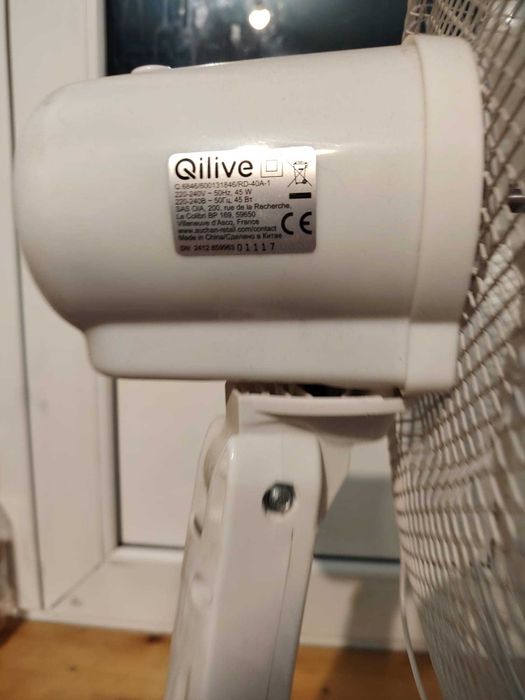 Ventilator Qilive de 40 cm