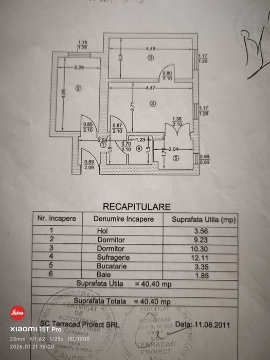 Apartament 3 camere Trivale