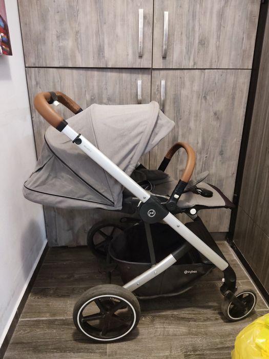 Лятна количка cybex balios S + зимен чувал в същия цвят и дъждобран