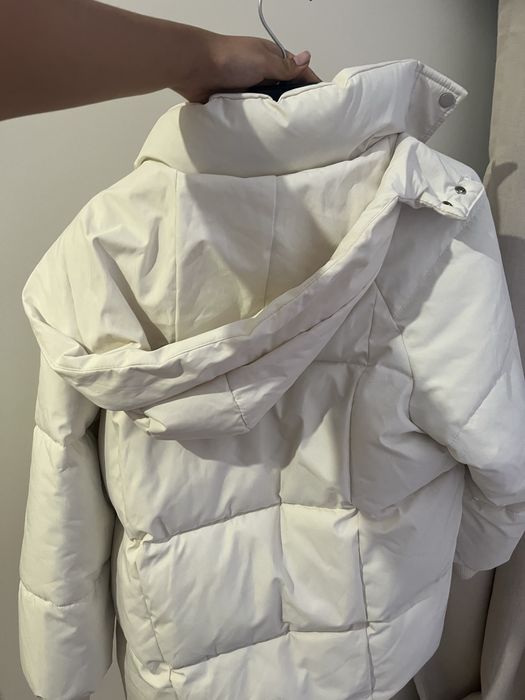 белая куртка зимняя