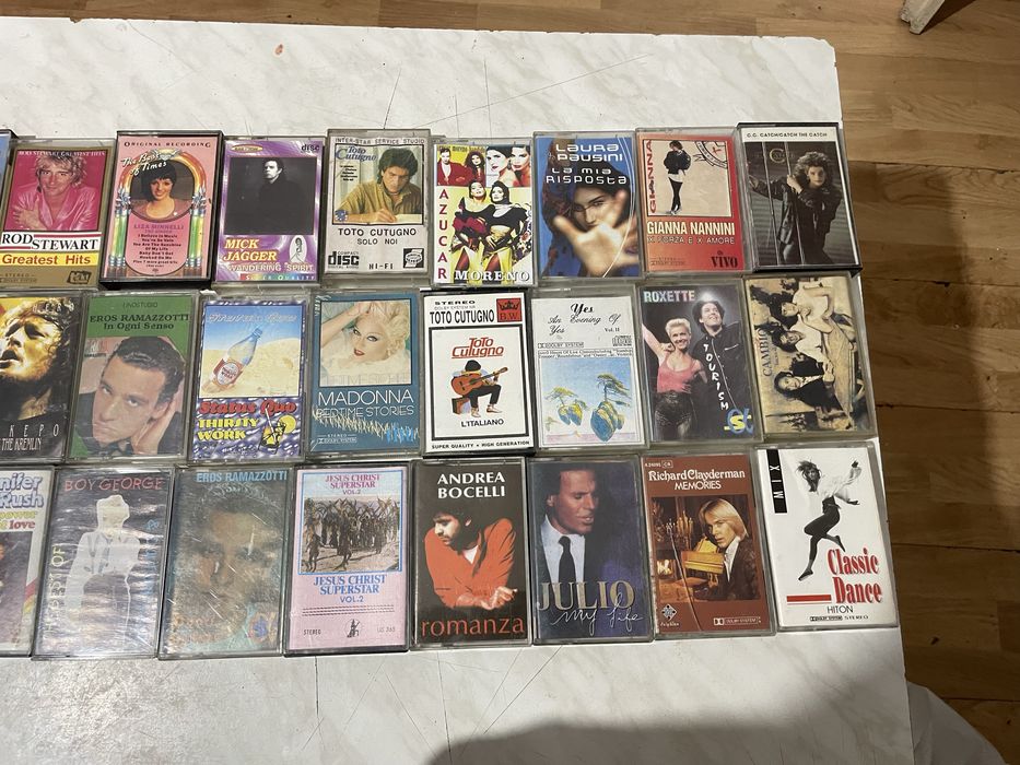 lot 2 30 casete audio