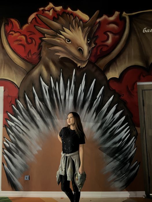 Роспись стен, картины и муралы