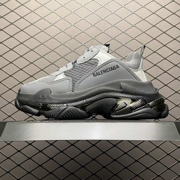 Balenciaga Triple S - Black/Dark Green/White