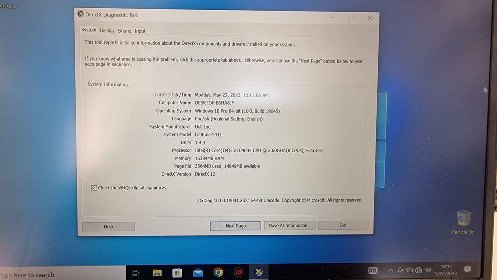 Laptop Dell Latitude 5411 Amanet BKG