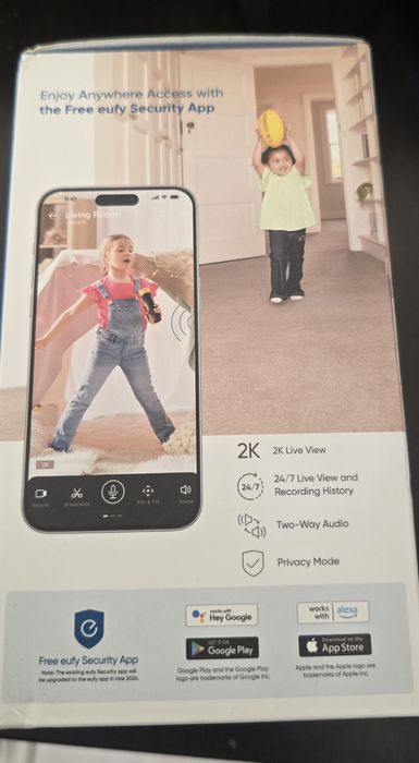 Eufy  Security Indoor Cam C220 360° Pan and Tilt with 2K Clarity