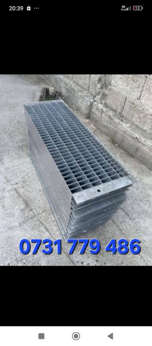 Trepte metalice.