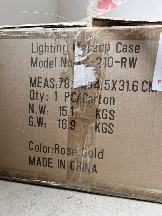 Куфар за грим - KC-210-RW - Rose Gold