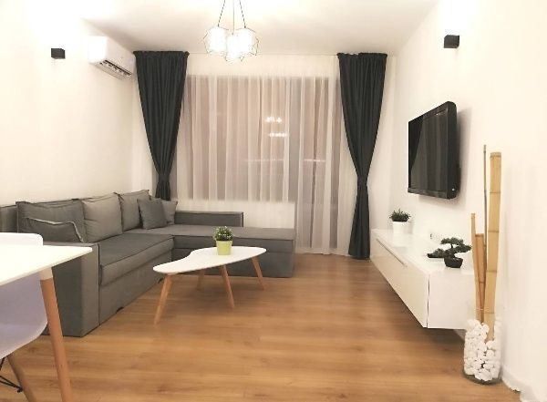 Двустаен обзаведен под наем в кв.Борово