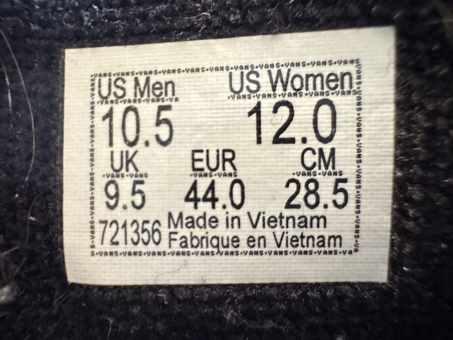 ориганал Vans серые кеды