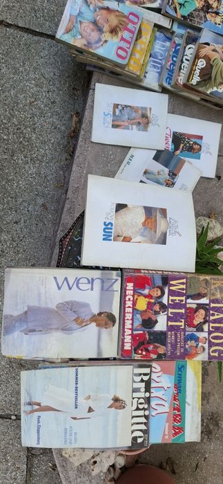 Reviste modă anii 80 90 in stare bună