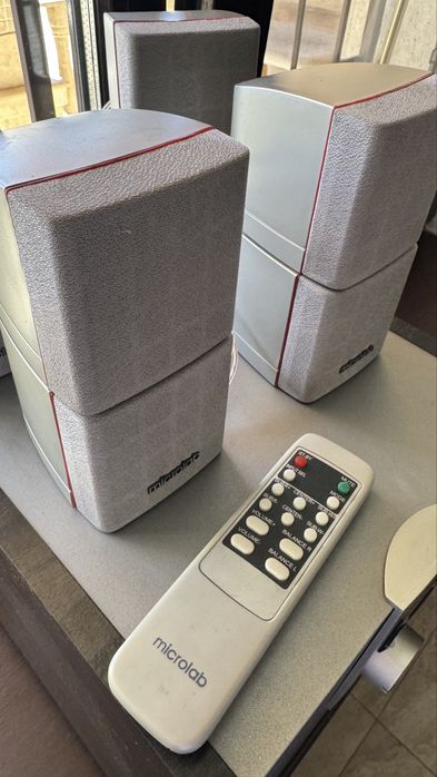 Microlab 4 калонки +сапбуфер