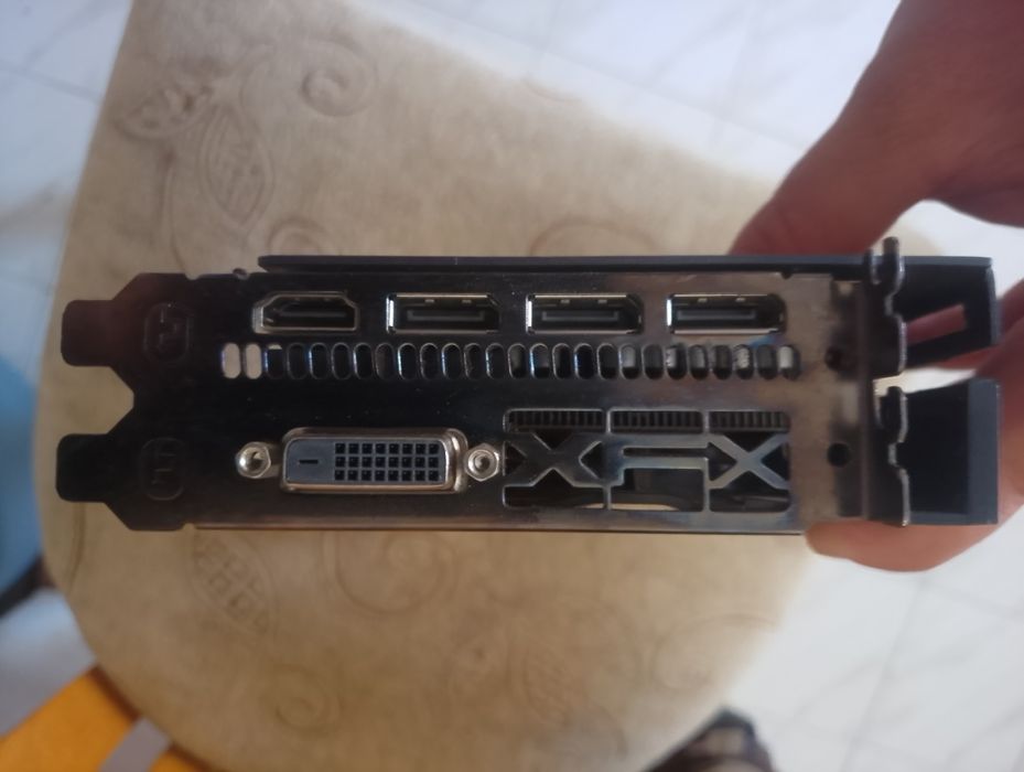 Видео карта XFX RX 580 black core edition 8gb