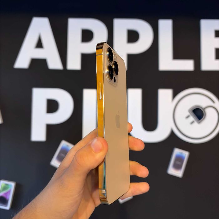 iPhone 13 Pro Max 256Gb Gold 100% Baterie + 24 Luni Garanție/ Apple Plug