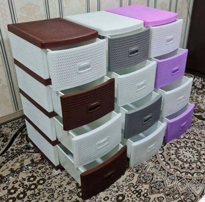 Пластиковые комоды