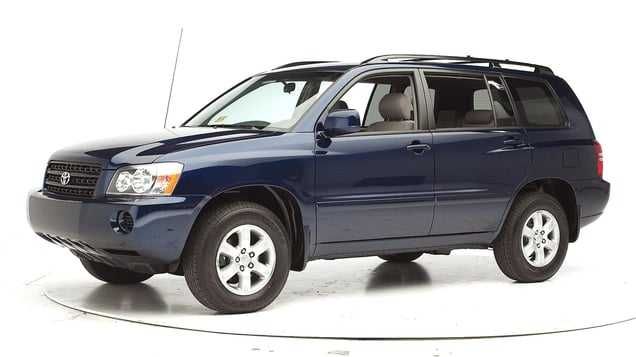 Стекла на фары Toyota Highlander 20 (с 2001 по 2003 г.в.) дорестайлинг