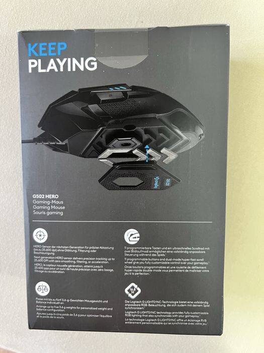 Mouse gaming G502 Hero