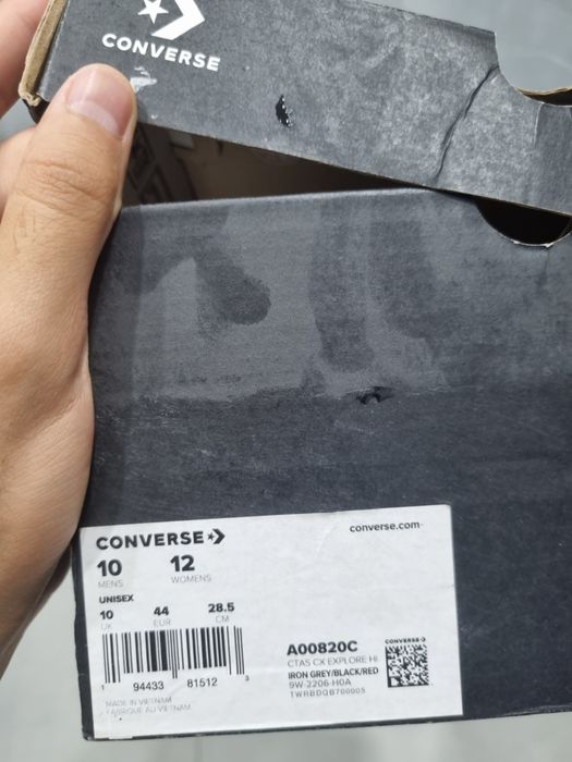 Оригенальные кеды Converse CTAS CX Explore Hi.