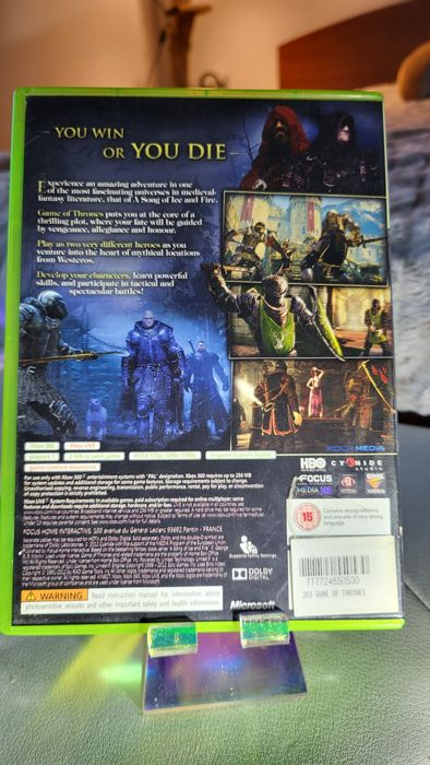 Game of Thrones Xbox 360 Игра