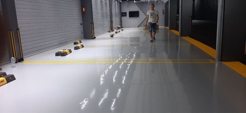 Полимерные полы,эпоксидный,полиуретановый,паркинг,склад,производства