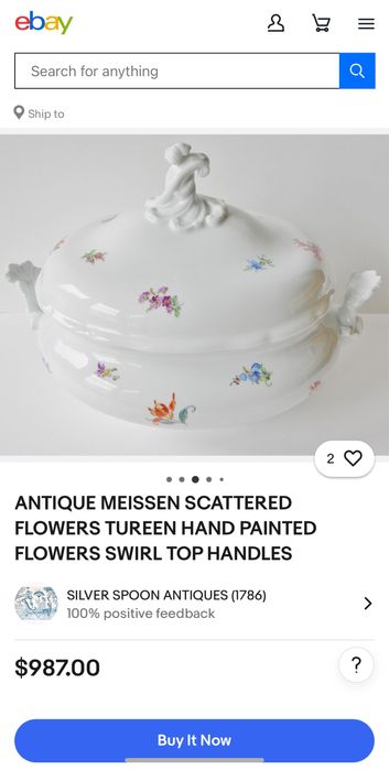 MEISSEN сервиз за кафе, чай и хранене