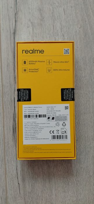Realmi Note 70T Чисто Нов В гаранция 2години