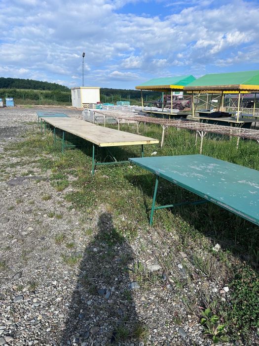 Masa taraba acoperita cu loc de depozitare !!