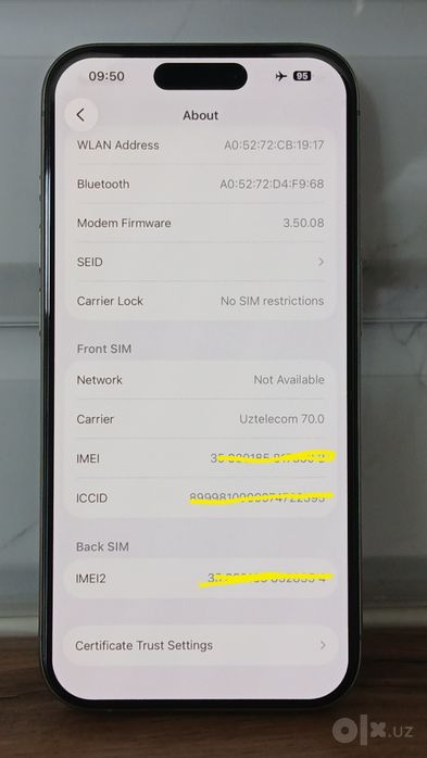 Iphone 15 pro 128GB