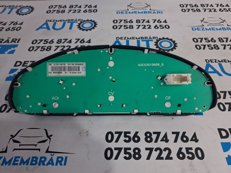 Ceas bord 2.0 hdi Peugeot 407 2006