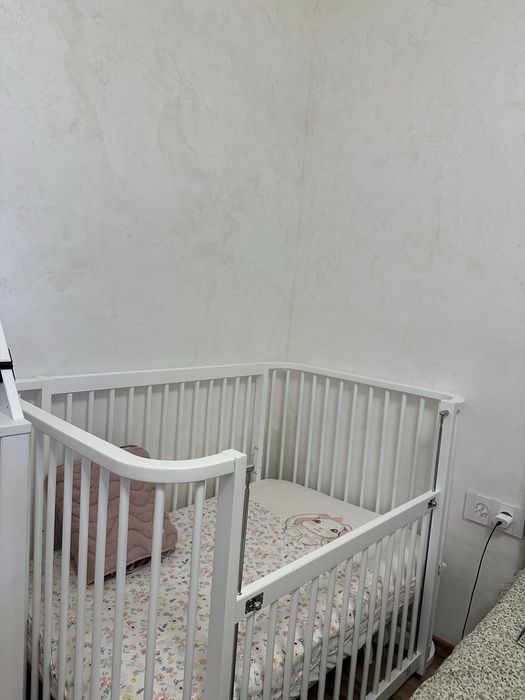 Бебешка кошара с люлка и матрак Azaria Bambino 70/110см