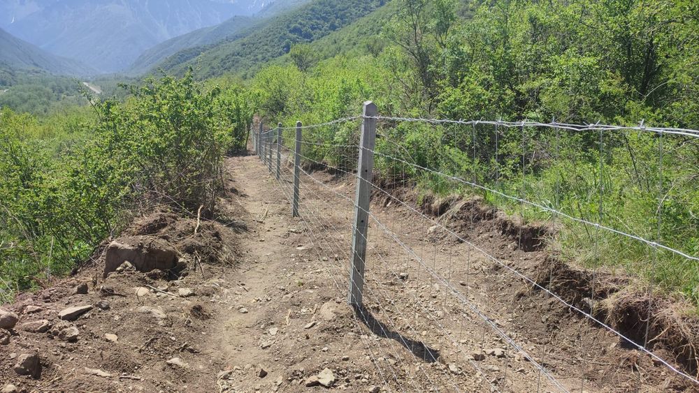 Столбы ограждения