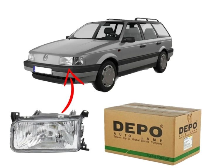 Фара Пассат б3 депо