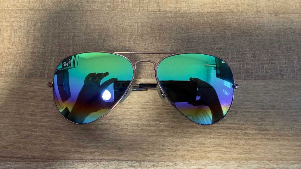 Мъжки слънчеви очила Ray-Ban Aviator Large Metal