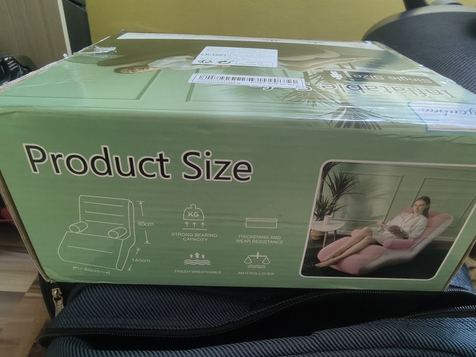 Надуваем диван/шезлонг