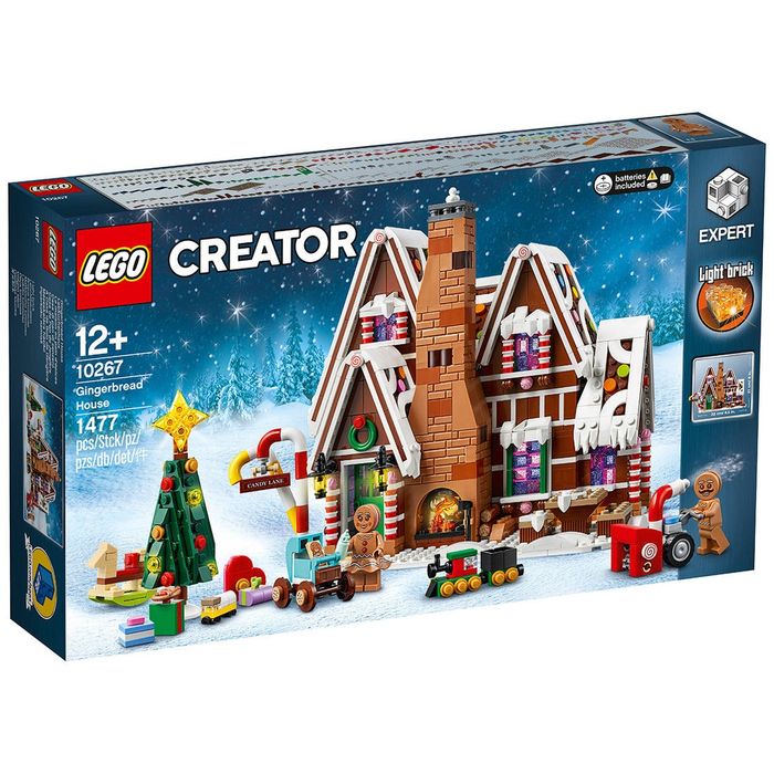 Lego 10267 Къща от сладкиши , Lego Winter Village, LEGO Creator Expert - Gingerbread House 10267 , 1477 части