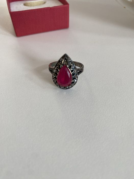 Inel argint cu piatra